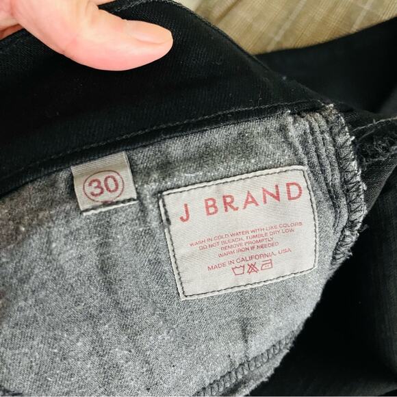 J Brand black stretchy flare jeans 30 - Picture 7 of 7